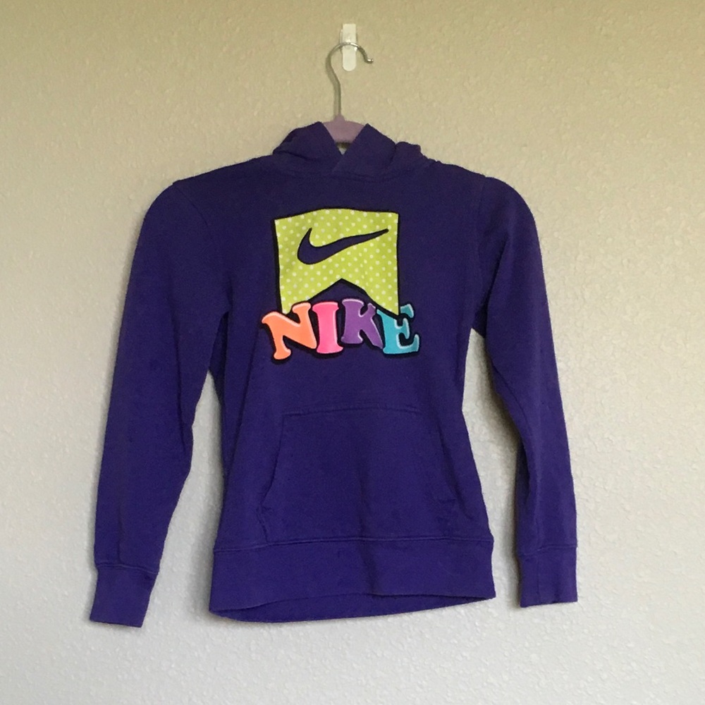 Purple Kids Nike Sweatshirt